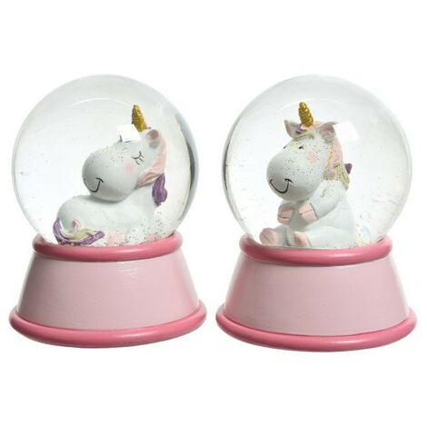 Schneebälle Pink dim 10x13,5 cm Einzelstück