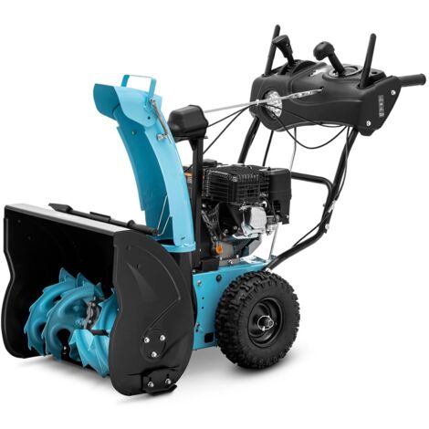 Schneefräse Schneeschleuder Benzinmotor 565 mm Räumbreite 196 cm³ / 4.1 kW - Azul