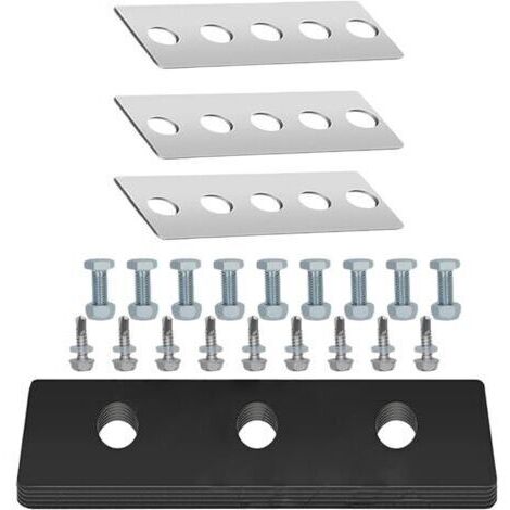 Schneefräsen-Set, professionelles Zubehör, Gummileitung, 5-lagiges, gewebeverstärktes Gummi (3/8 Zoll dick) + 304-Platte 3