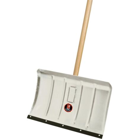 Schneeräumer Flüsterkante ALU mit Stiel 50 cm breit