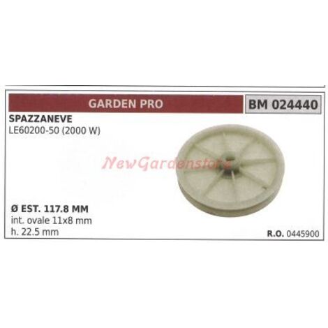 Schneeräumer-Riemenscheibe LE60200-50 2000W GARDENPRO 024440
