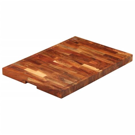 Schneidebrett 60x42x4 cm Massivholz Akazie vidaXL