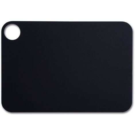 Schneidebrett Arcos modern schwarz 33x23 cm Harz