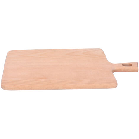 Schneidebrett aus Holz für Gemüse, Brot, Obst und Pizza – 36 x 19 x 1,5 cm – Küchenaccessoire