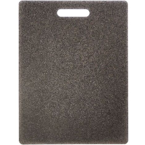 Schneidebrett – Kunststoff, Anthrazit, ca. 1 Stück, Schwarz, 36,5 x 27,5 cm
