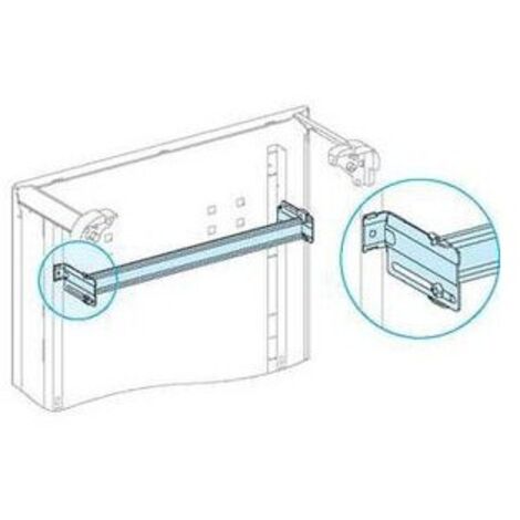 Schneider 03002 Rail Prisma G Schneider Electric - Sotto plastron - Per apparecchiatura modulare - 432mm