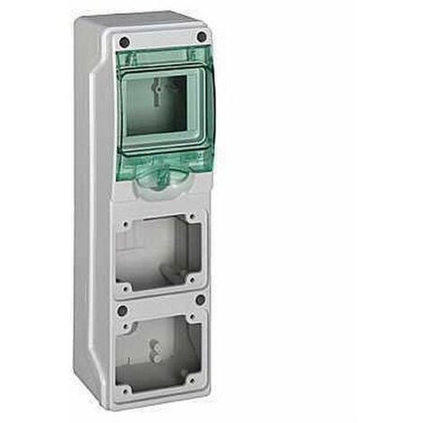 SCHNEIDER 13176  Minicofret KAEDRA para tomas industriales 98x310mm con 4 módulos