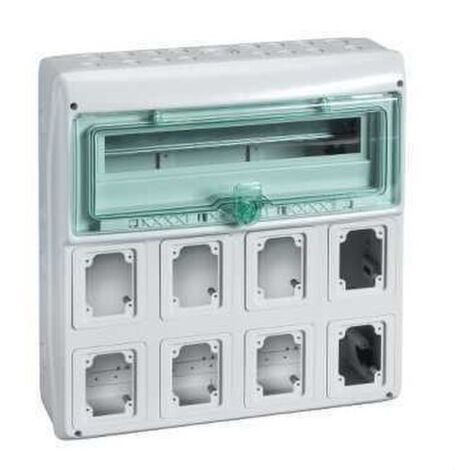SCHNEIDER 13182  Coffre KAEDRA 18 + 1 module 8 ouverture 90x100