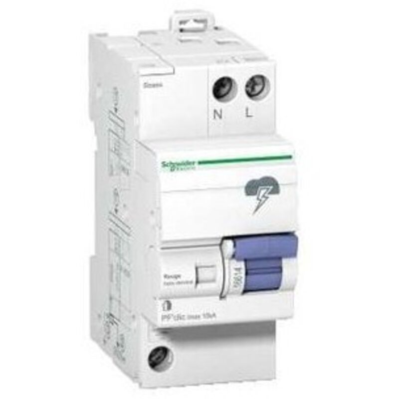 Schneider Electric Schneider 16635 Duoline Combi Pf'clic 10ka 1p+n Surge Protector Without Accessories
