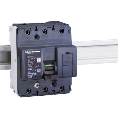 Schneider 18633 Acti9 NG125N - Interruttore modulare - 3P - 16A - Curva C - 25kA