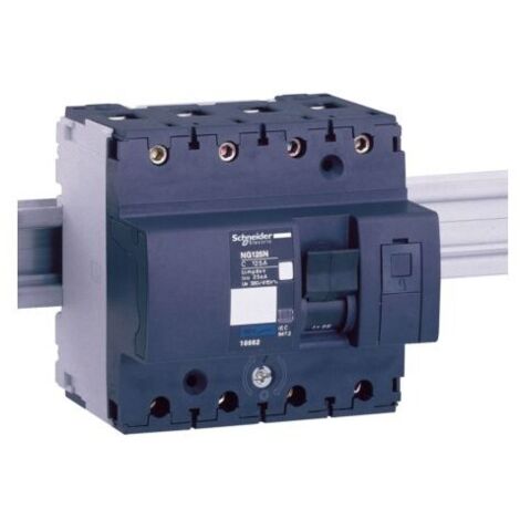 Schneider 18652 Interruttore multimodulare 9 ng125n 4 poli 25A curva c