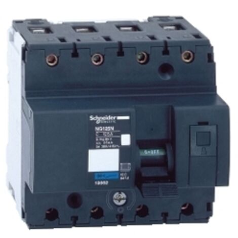SCHNEIDER 18658 - Interruttore magnetotermico NG125N 4P C 80A 25kA