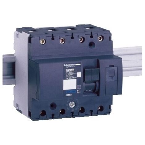 Schneider 18811 Acti9 NG125L- Disjoncteur modulaire 4P 16A Courbe C 50kA
