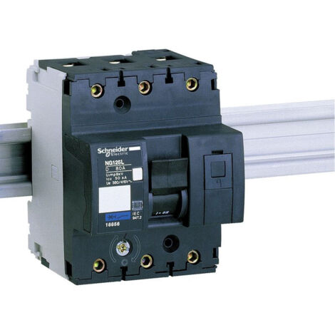 Schneider 18856 Disjoncteur modulaire multi 9 ng125l 3 pôles 80 a courbe d