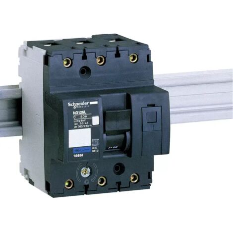 Schneider 18856 Modularer Schutzschalter multi 9 ng125l 3-polig 80 a Kurve d