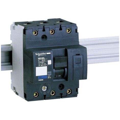 Schneider 18856 Multi 9 disyuntor modular ng125l tripolar 80 a curva d