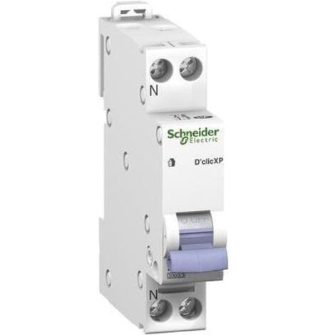 Schneider 20724 – DuoLine XP D'clic 1P+N 2A – Anschluss C – ansteckbar