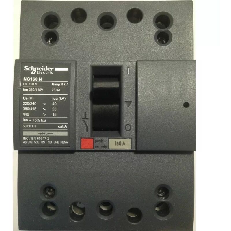 Schneider 28620 Disjoncteur NG160N TM160D 3P3D