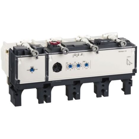 Schneider 4P4D Micrologic 2,3 400A Auslöser, für NSX400/630 Leistungsschalter