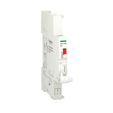 Schneider A9A26898 Acti9 - auxiliaire iOF+SD24 - commande signalisation par le bas pour Smartlink