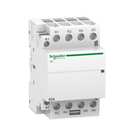 Schneider A9C20167 Contacteur Acti9 iCT 63 A 4NC 24 V 50 Hz