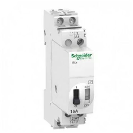 Schneider A9C32811 Télérupteur avec signal à distance - 16A - NO - 230.240VCA - 110VCC - 50-60Hz