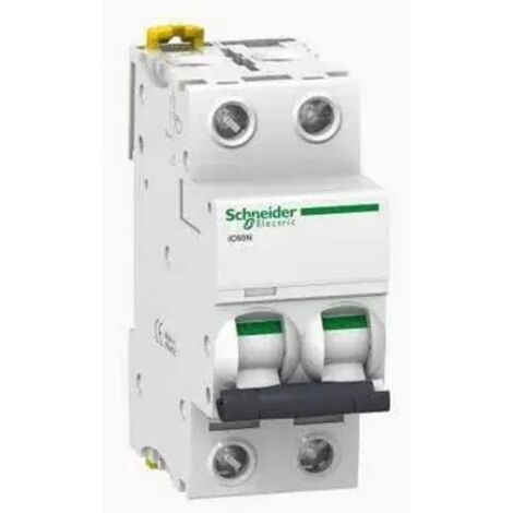 SCHNEIDER A9F74202 - Interruttore magnetotermico IC60N 2P C 2A 6000A