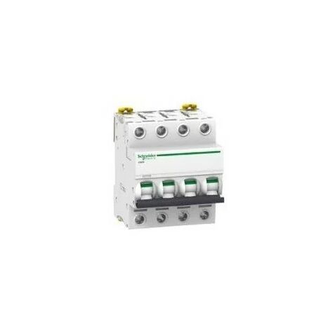 Schneider A9F74410 4P 10A C curve circuit breaker Acti9 iC60N