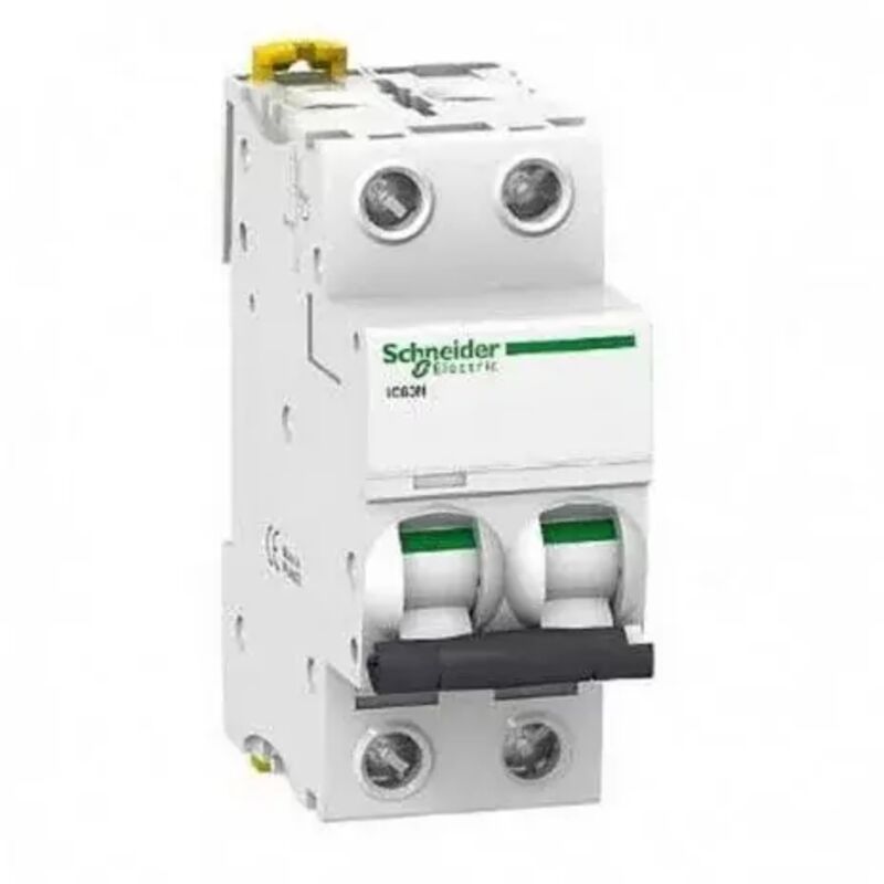 Schneider Electric - Schneider A9F76220 Circuit breaker 20 a - Acti9 - iC60N - 2P - Courbe b