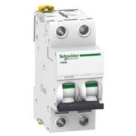 Schneider A9F77225 Interruttore automatico 2P 25A Acti9 ic60n curva C