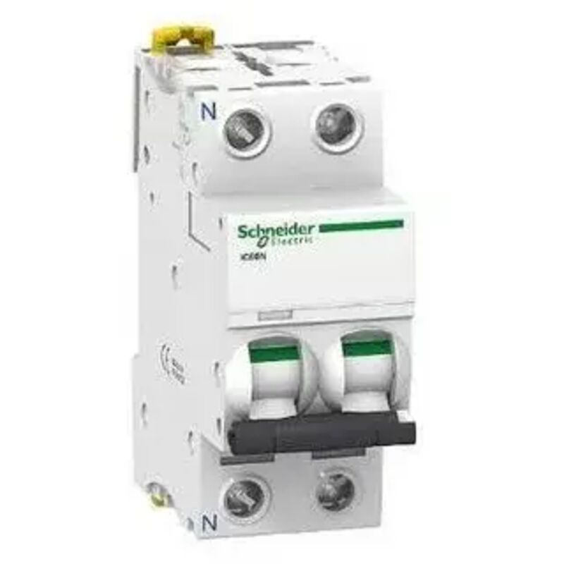 Schneider A9F77616 Acti9 circuit breaker, Ic60N 1P+N 16A curve C