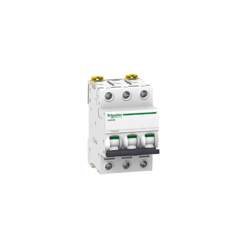 Schneider Electric - Schneider A9F90310 Instantaneous trip circuit breaker 10 a - 3P - iC60L - ma curve