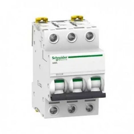 Schneider A9F95306 Interruptor automático 6 A - Acti9 - iC60L - 3P - Curva K
