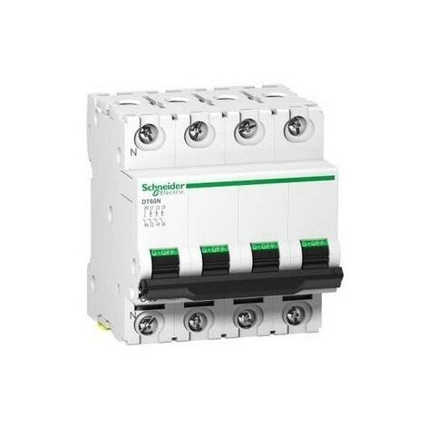Schneider A9N21031 Disyuntor 4P 63A curva C Prodis DT60N