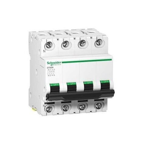 Schneider A9N21031 Leistungsschalter 4P 63A Kurve C Prodis DT60N