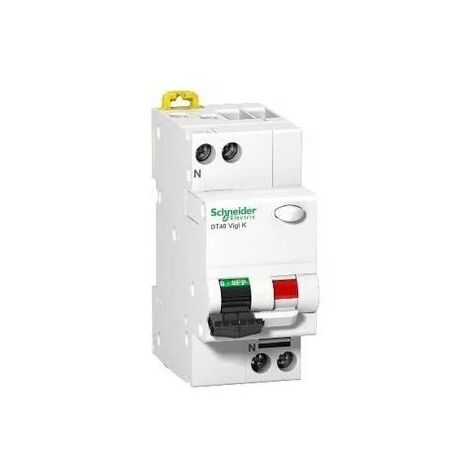 Schneider A9N21206 Disyuntor diferencial 1P+N