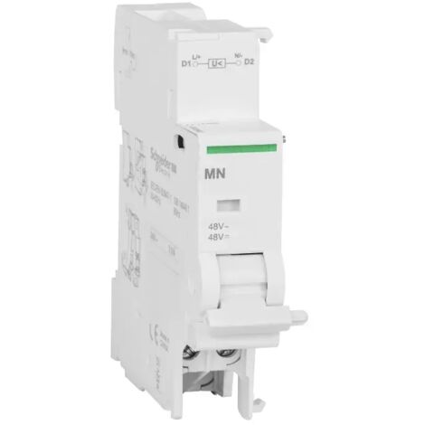 Schneider A9N26961 Unterspannungsauslöser MN 48VCA-CC 3A 415VCA - 6A 240VCA