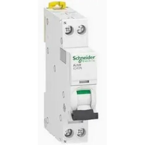 SCHNEIDER A9P54604 - Interruttore magnetotermico iC40N 1P+N C 4A 6000A