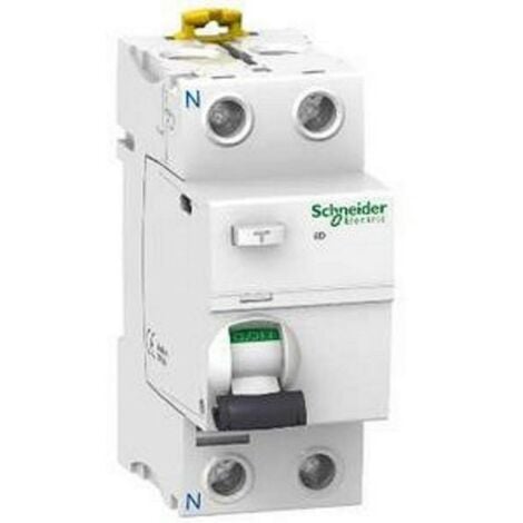 SCHNEIDER ELECTRIC Schneider A9R11263 - Acti9, iID interrupteur Différentiel 2P 63A 30mA type AC