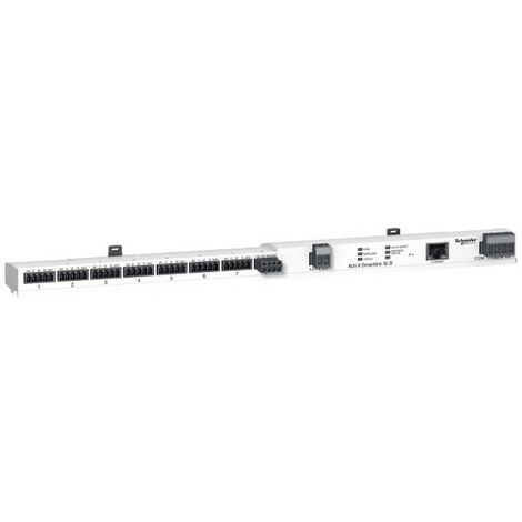 Schneider A9XMZA08 Interface ethernet rf modbus rs485 acti9 smartlink schneider – 7 cannaux ti24 – 2 entrées analogiques