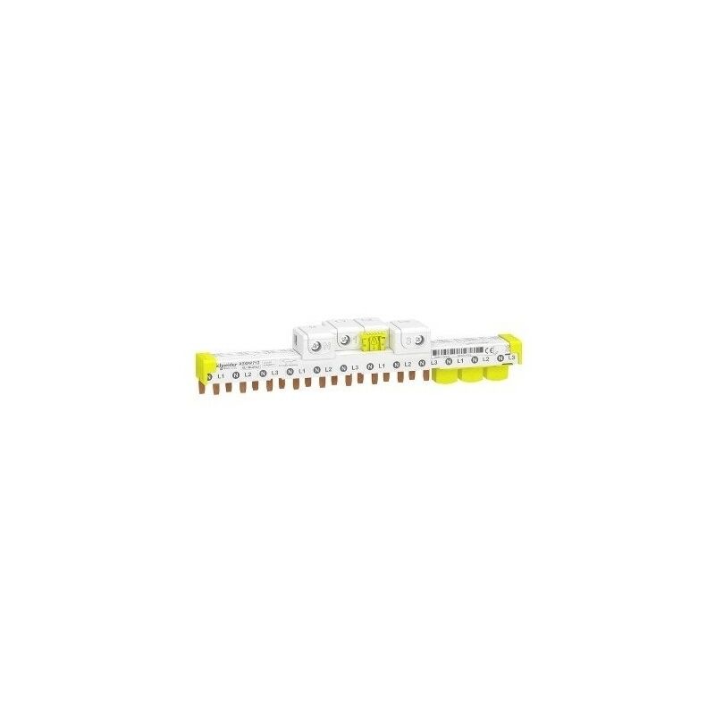 

A9XPP712 peine con conector 3P + 12mod N. 80A - Schneider