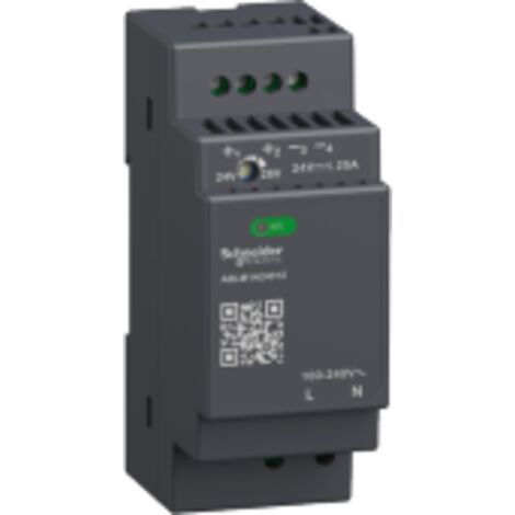Schneider ABLM1A24012 Modicon ABL - Alimentatore switching - 1,2A - 100240Vac mono/bifase - 24Vdc