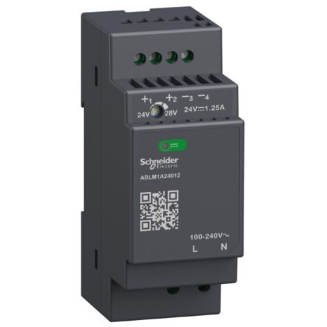 Schneider ABLM1A24012 Modicon ABL - Schaltnetzteil - 1,2A - 100à240Vac ein-/zweiphasig - 24Vdc