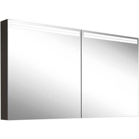Schneider ARANGA TW Lichtspiegelschrank, 2 Türen, 1395x120x700mm,