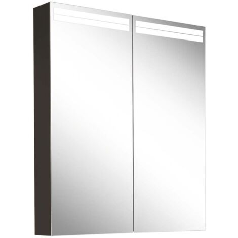 Schneider ARANGA TW Lichtspiegelschrank, 2 Türen, 595x120x700mm,