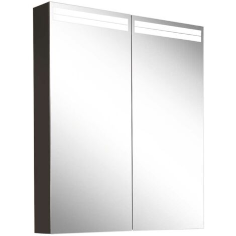 Schneider ARANGA TW Lichtspiegelschrank, 2 Türen, 695x120x700mm,