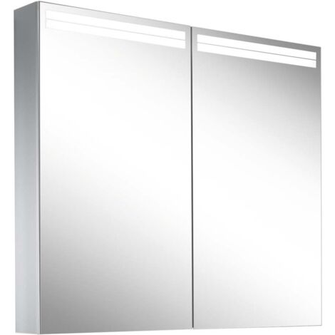 Schneider ARANGA TW Lichtspiegelschrank, 2 Türen, 795x120x700mm,