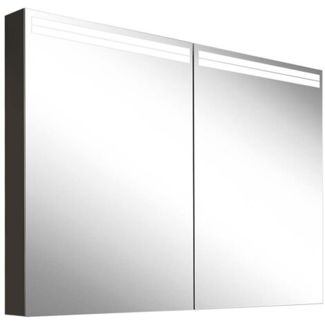 Schneider ARANGA TW Lichtspiegelschrank, 2 Türen, 995x120x700mm,