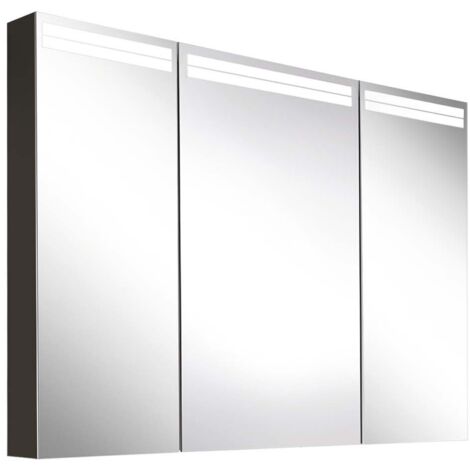Schneider ARANGA TW Lichtspiegelschrank, 3 Türen, 995x120x700mm,