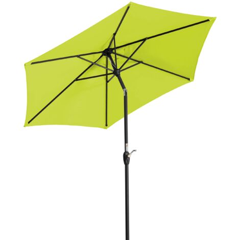 Schneider Bilbao - Ombrello da sarta, Colore: Verde Mela 220 cm, 6 Pezzi, ombrellone Rotondo